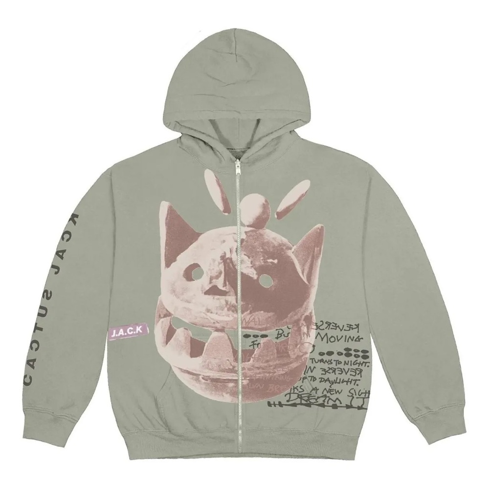 Cactus Jack by Travis Scott Sage  Hoodie